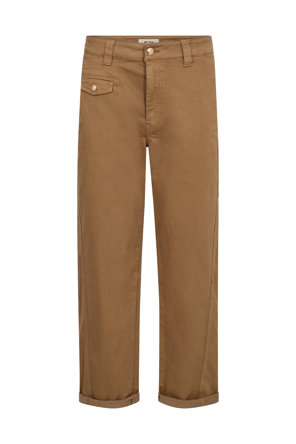 Mos Mosh Aymen Len Pant in Petrified Oak