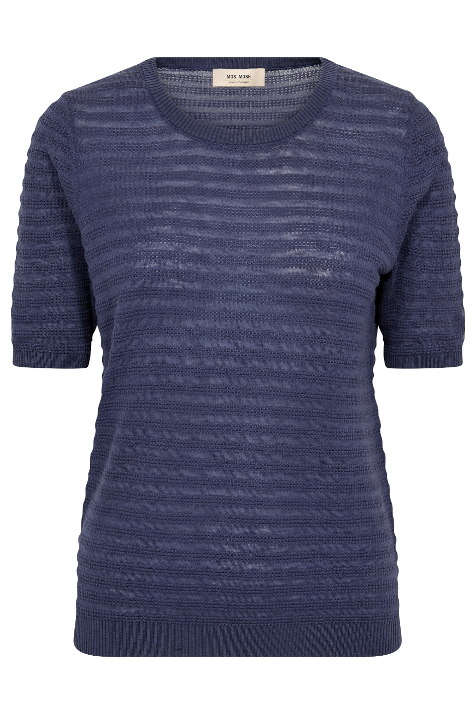 Mos Mosh Bouch Dotti SS Knit in Crown Blue