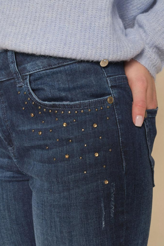 Mos Mosh Bradford Gleam Jeans | Dark Blue