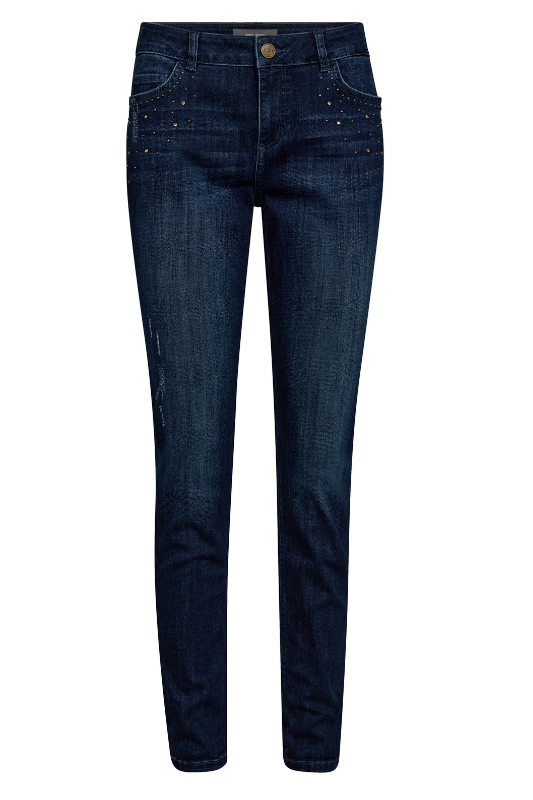 Mos Mosh Bradford Gleam Jeans | Dark Blue