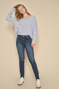 Mos Mosh Bradford Gleam Jeans | Dark Blue