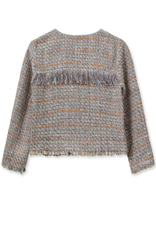 Mos Mosh Ellis Boucle Jacket | Ecru | 160040