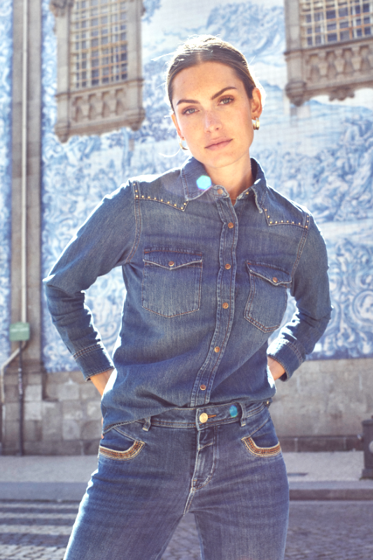 Mos Mosh Elvira Denim Shirt