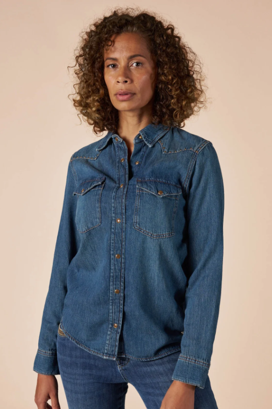 Mos Mosh Elvira Denim Shirt
