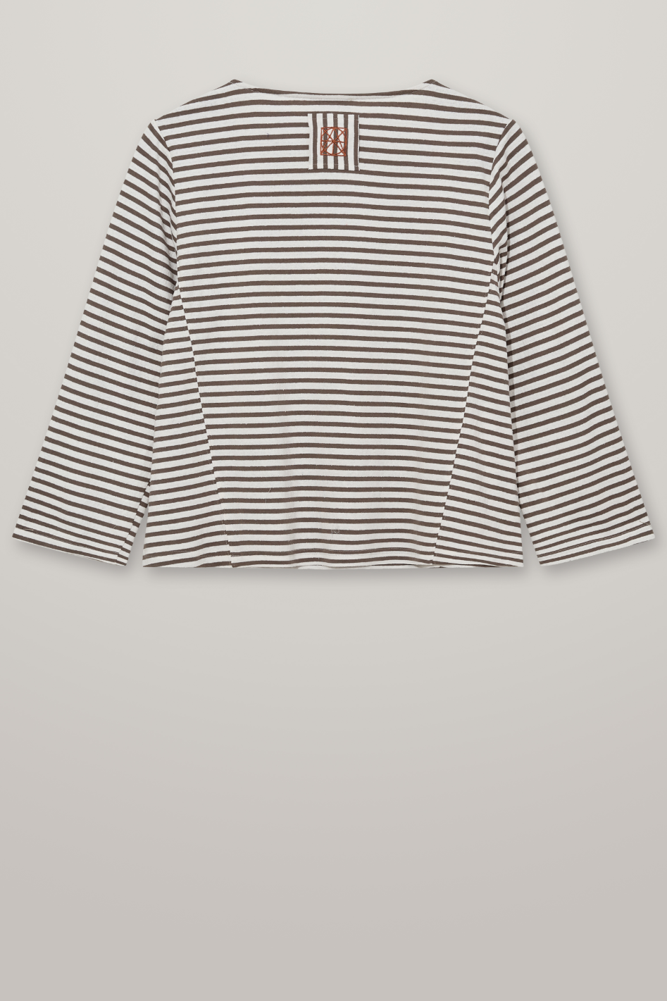 Mos Mosh Heyanno Endless Stripe Tee in Bungee Cord 