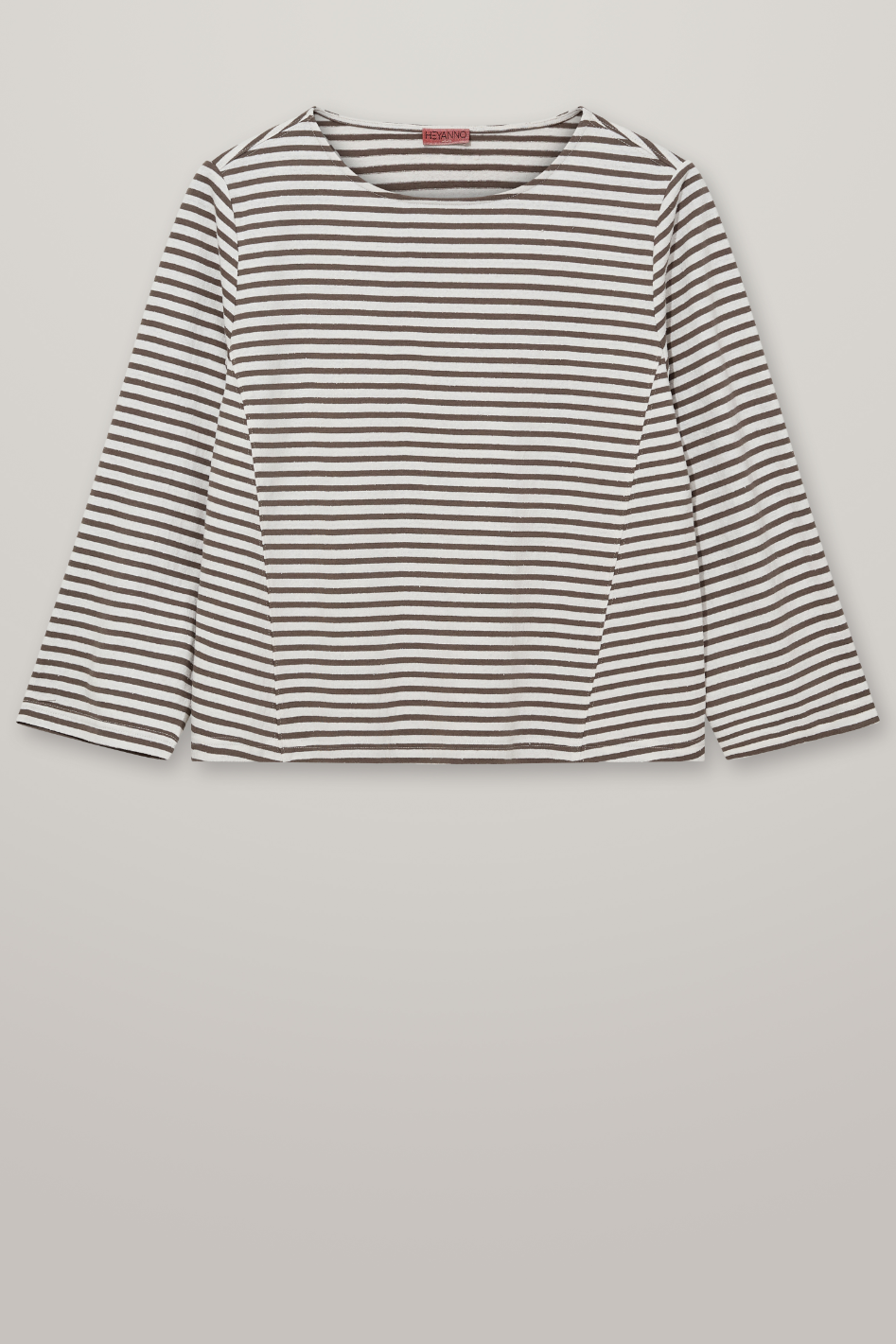 Mos Mosh Heyanno Endless Stripe Tee in Bungee Cord 