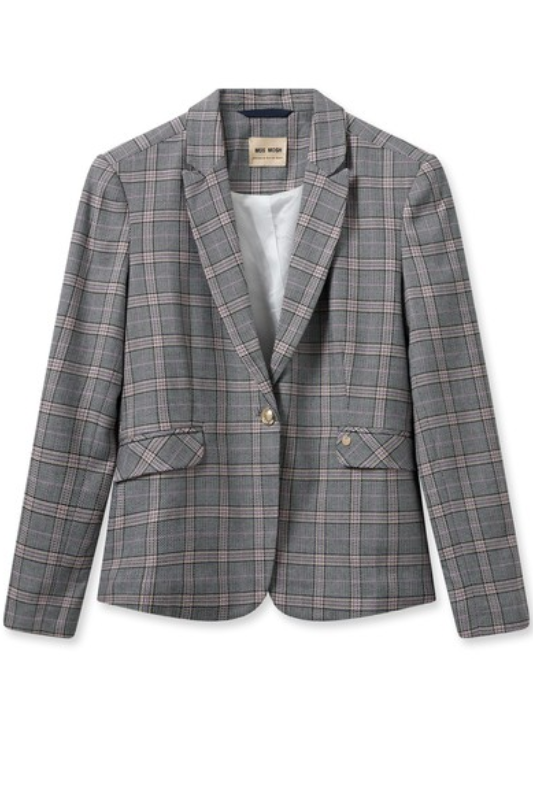Mos Mosh Blake Ezra Blazer | Iris Orchid | 160380