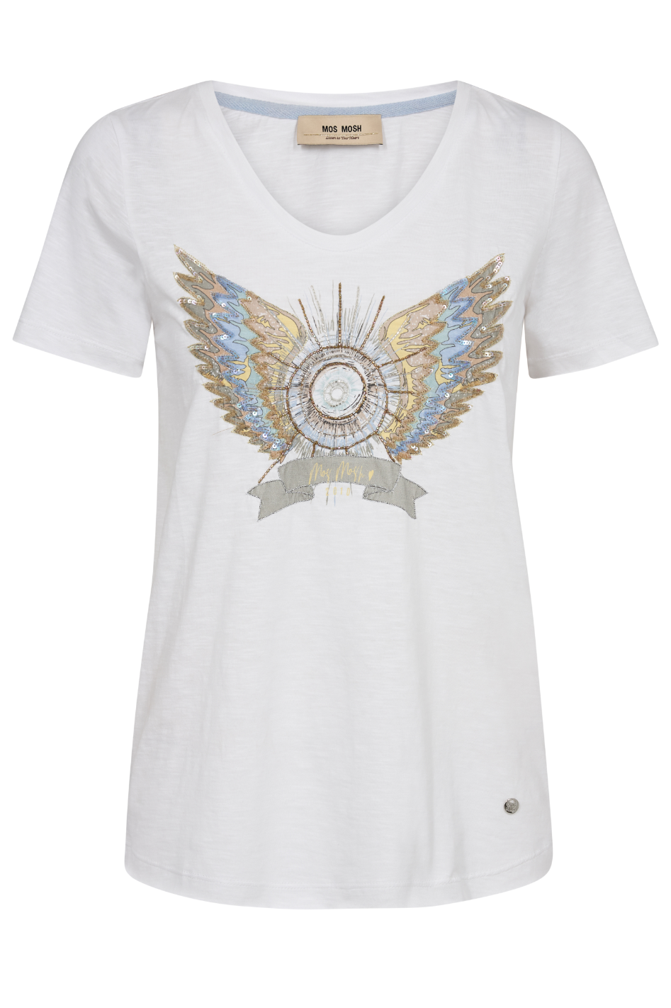Mos Mosh Gethi Deco Tee | White | 170520