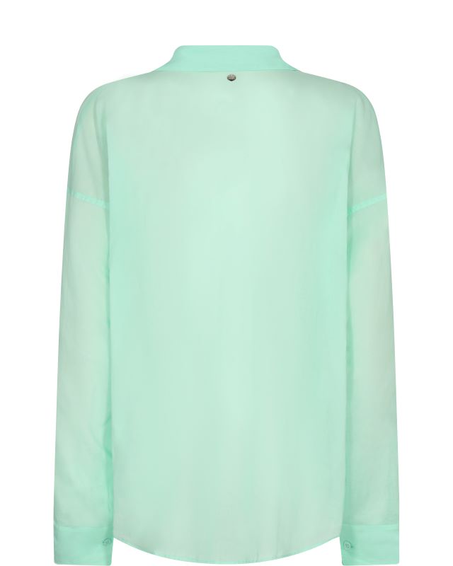 Mos Mosh Jelena Voile Shirt | Brooke Green