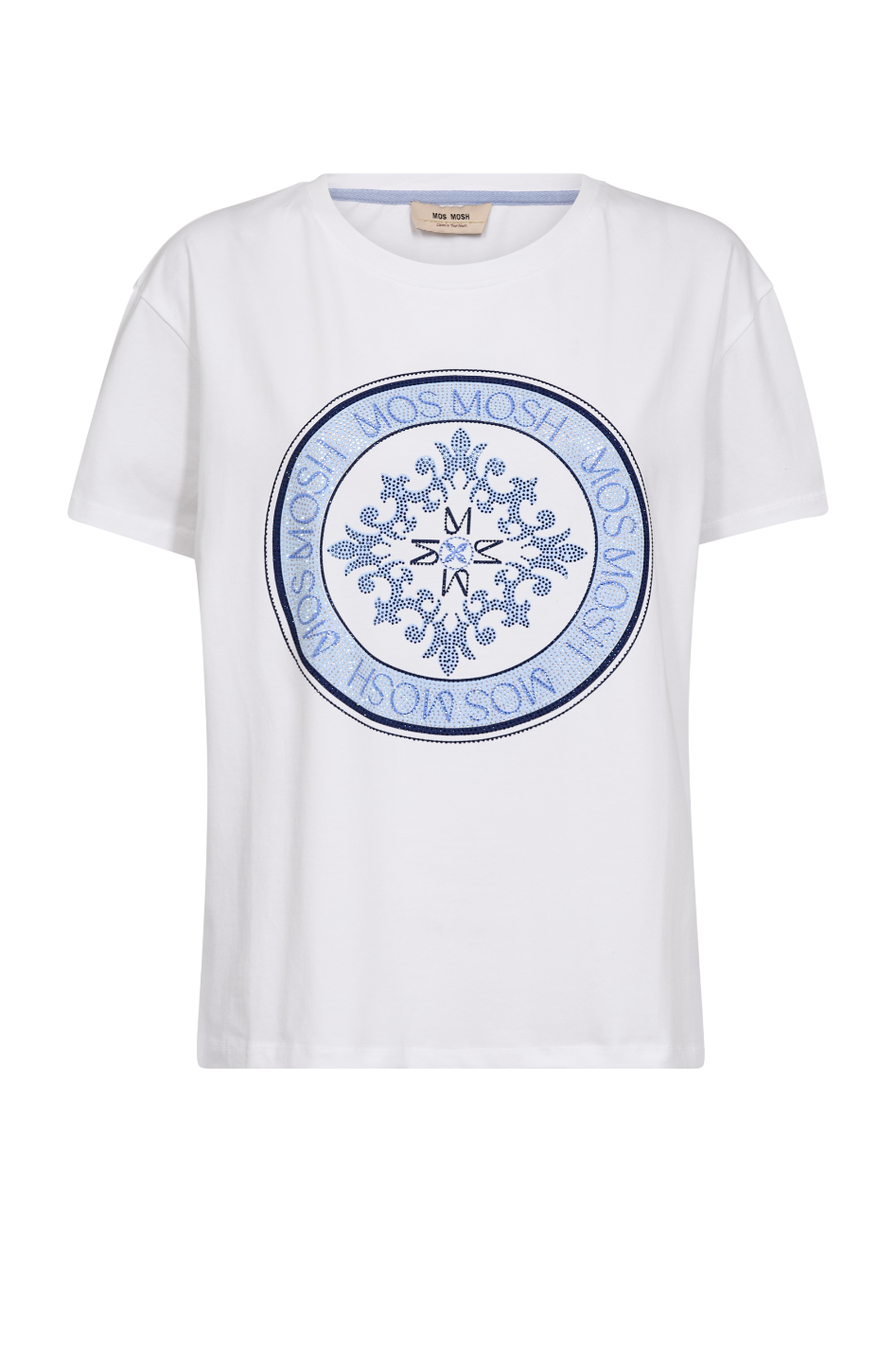 Mos Mosh Judd O-SS Tee in White