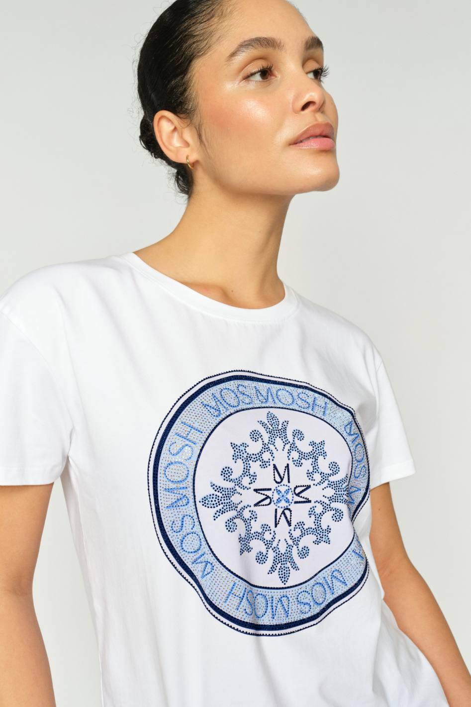Mos Mosh Judd O-SS Tee in White
