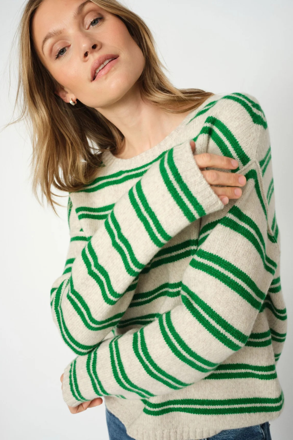 Mos Mosh Khai Two Stripe Knit | Amazon | 173210MZ1
