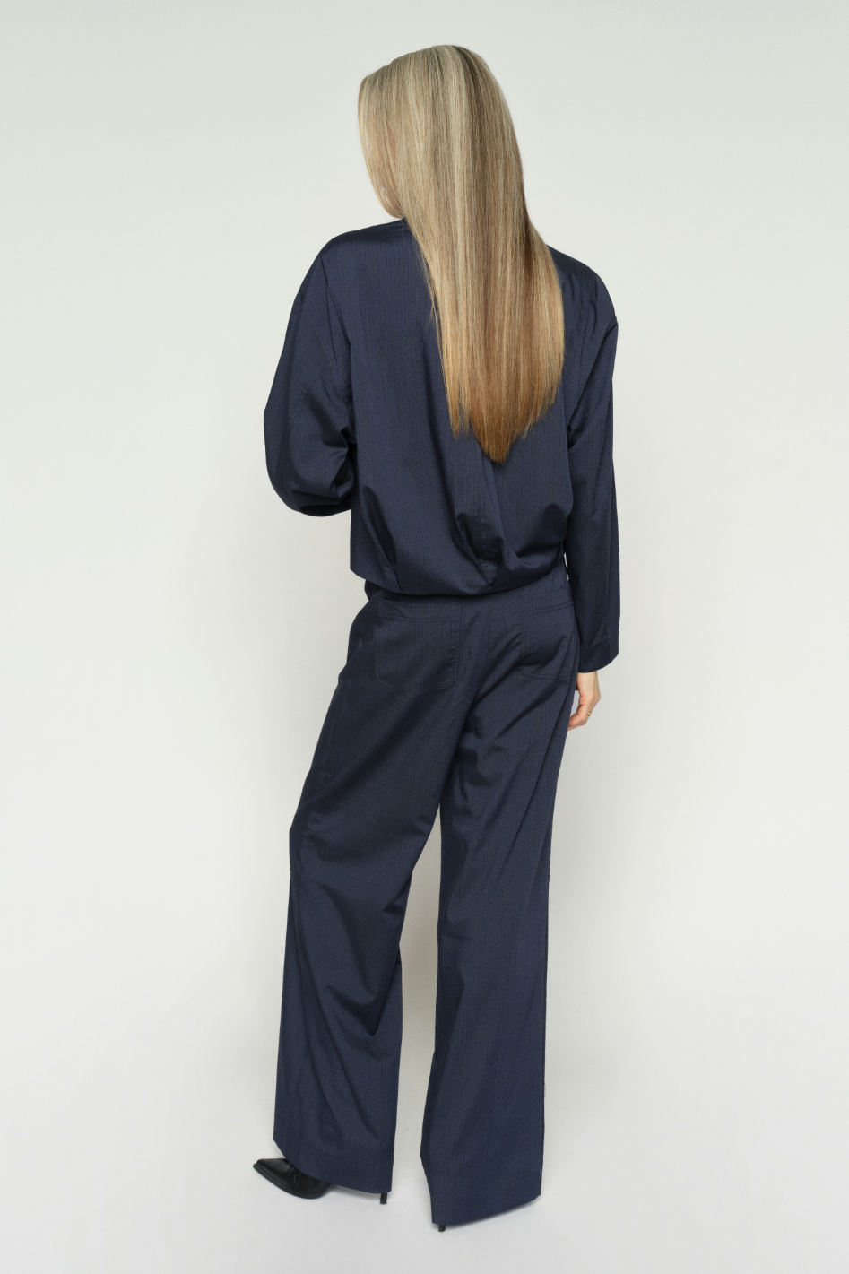 Mos Mosh Mellow Elvia Pant in Crown Blue