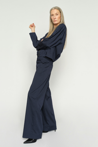 Mos Mosh Mellow Elvia Pant | Crown Blue | 177290MA1