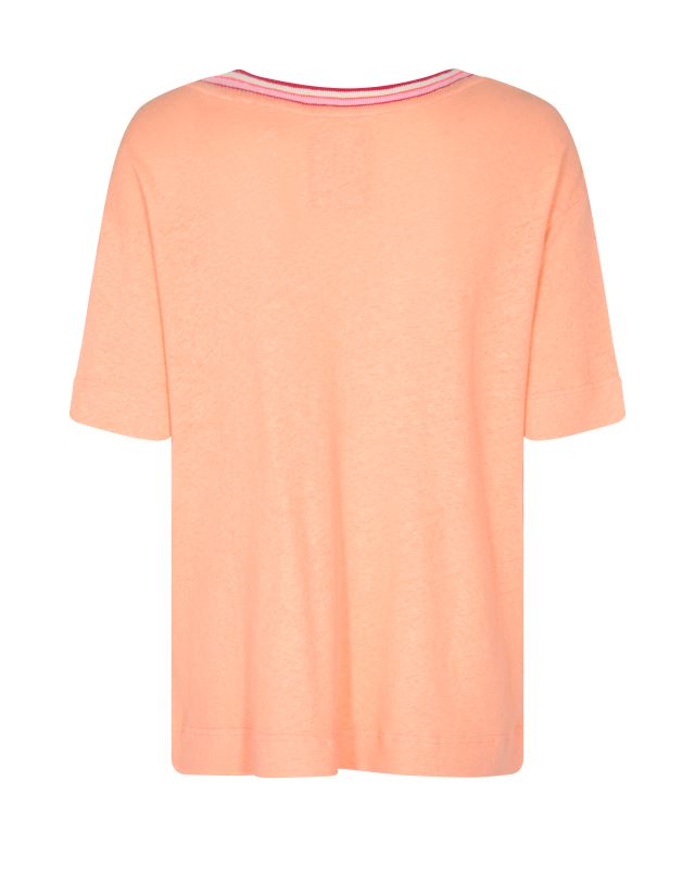 Mos Mosh Moraq Short Sleeve Tee | Coral Reef