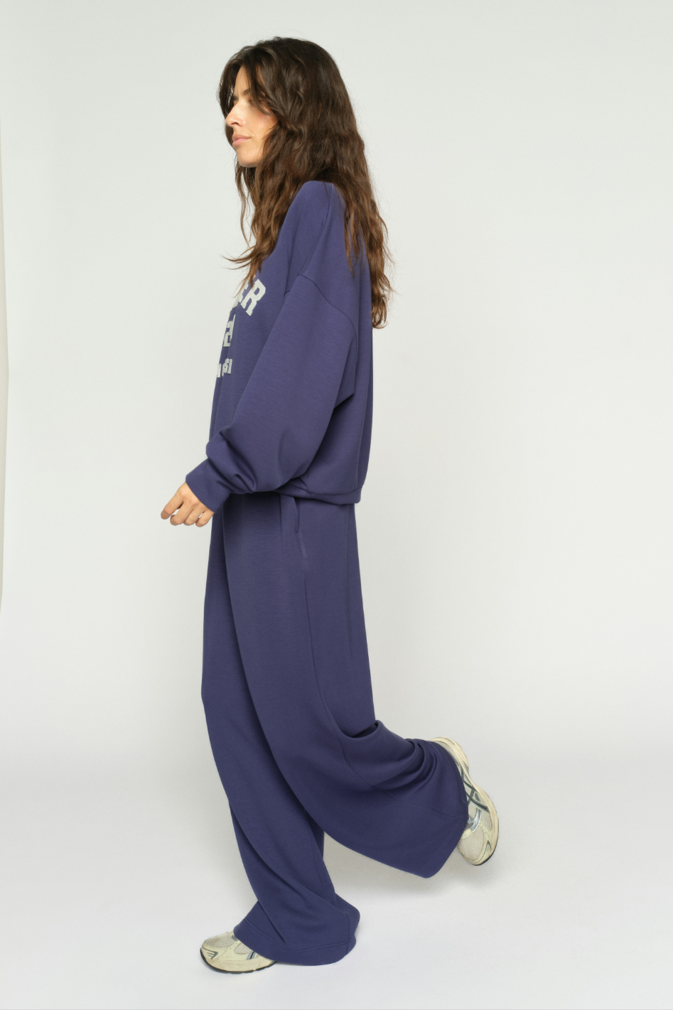 Mos Mosh Nima Sweatpant in Crown Blue