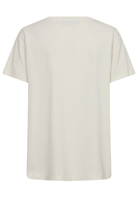 Mos Mosh Solene O-SS Tee | Ecru | 164510MX1