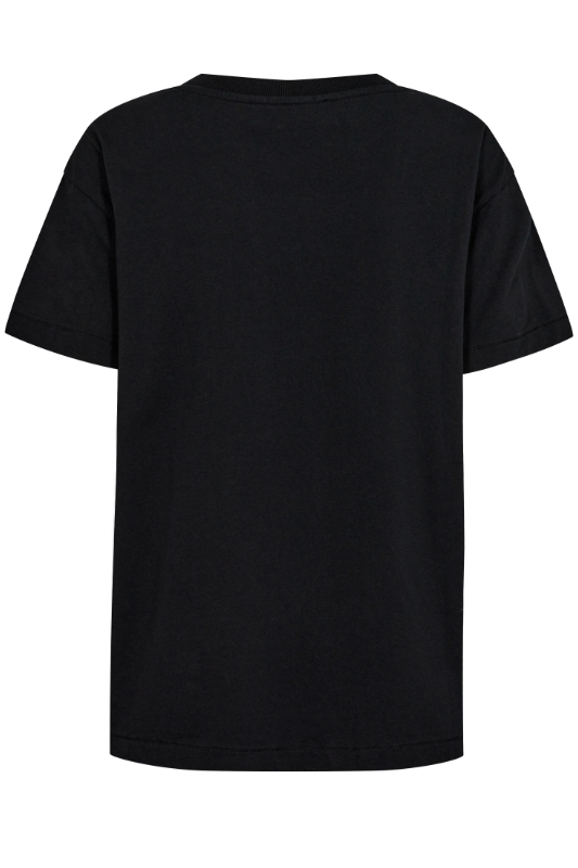 Mos Mosh Solene O-SS Tee | Black | 164510MX1