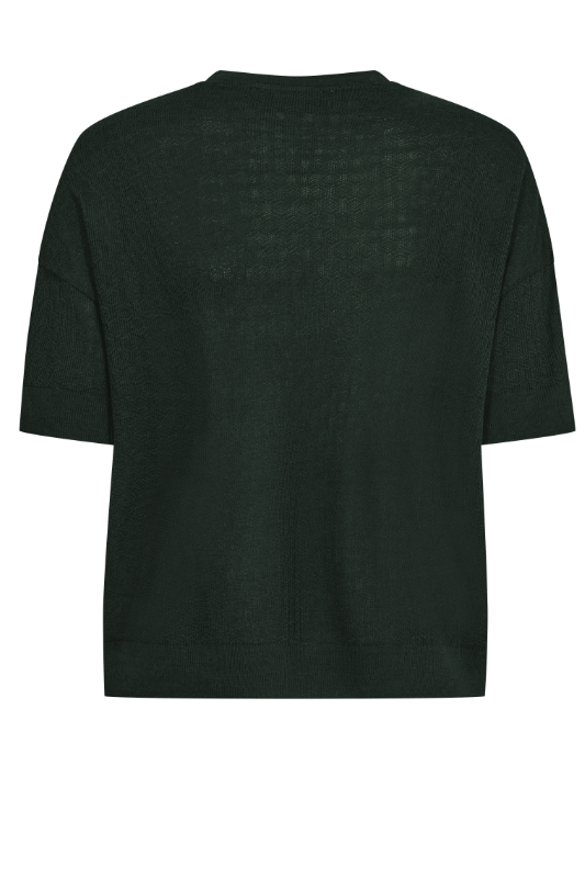 Mos Mosh Swann O-SS Flora Tee | Forest Night | 164560MX1