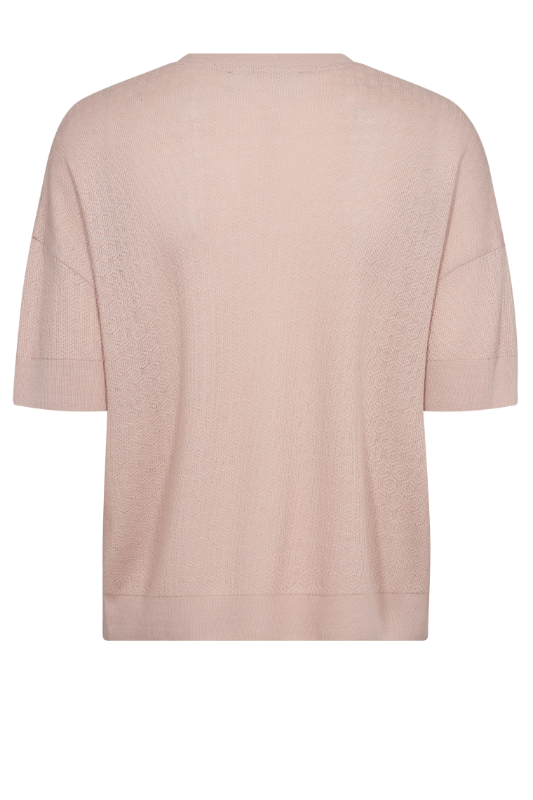 Mos Mosh Swann O-SS Flora Tee | Rose Smoke | 164560MX1