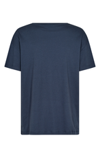 Load image into Gallery viewer, Mos Mosh Vicci O-SS Tee in Big Dipper Blue Colourway
