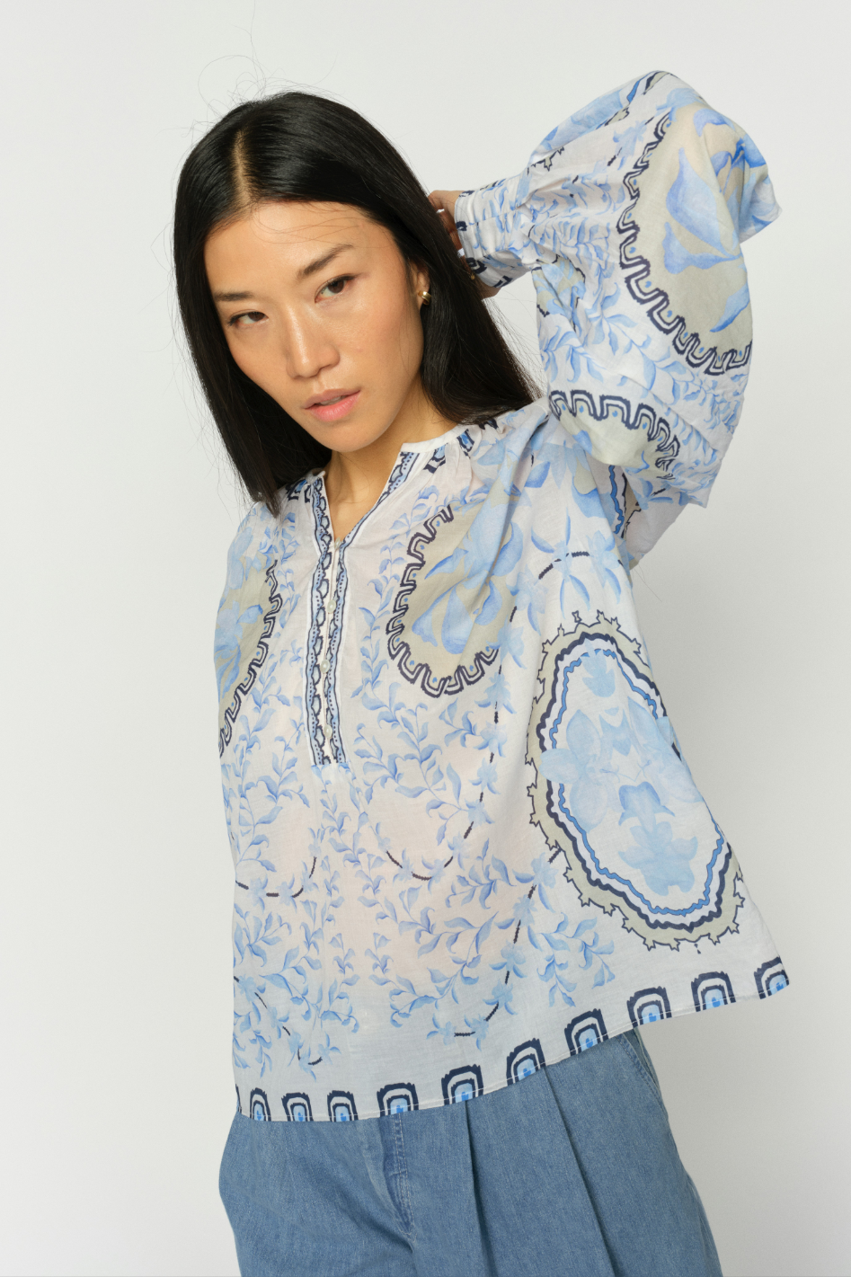 Mos Mosh Wylde Orchid Blouse 