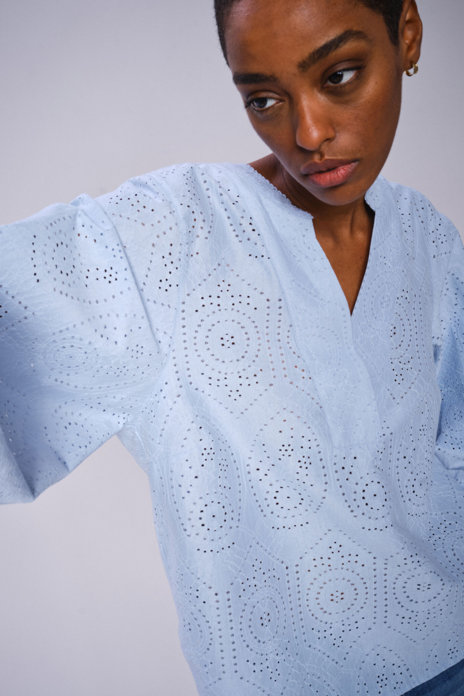 Mos Mosh Yen Sina Lace Blouse | Skyway | 169430