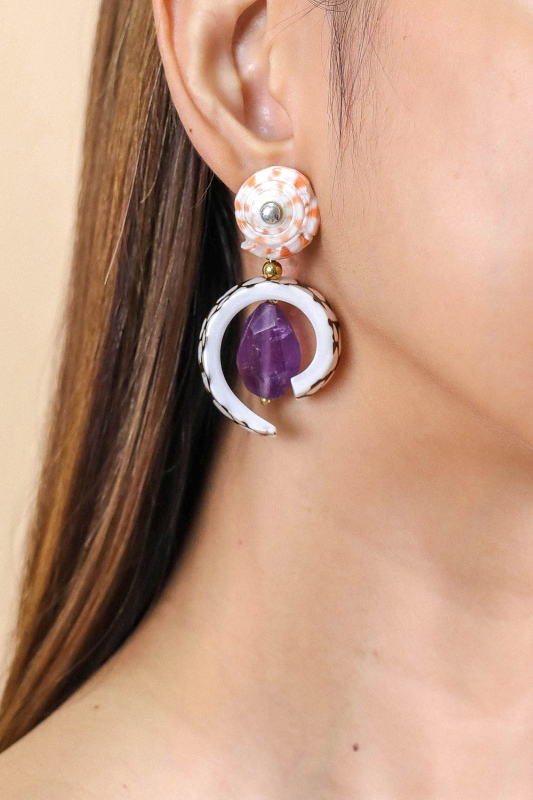 Nature Bijoux Clip Earrings | St Barth Collection