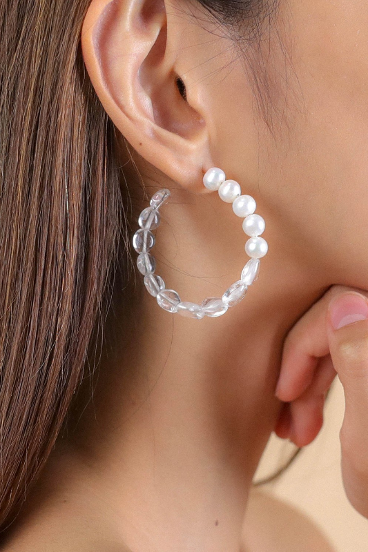 Nature Bijoux Creoles Earrings | Helsinki Collection