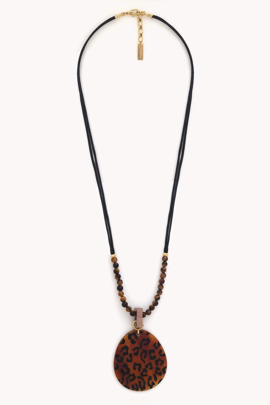 Nature Bijoux Jaguar Long Necklace with Pendant