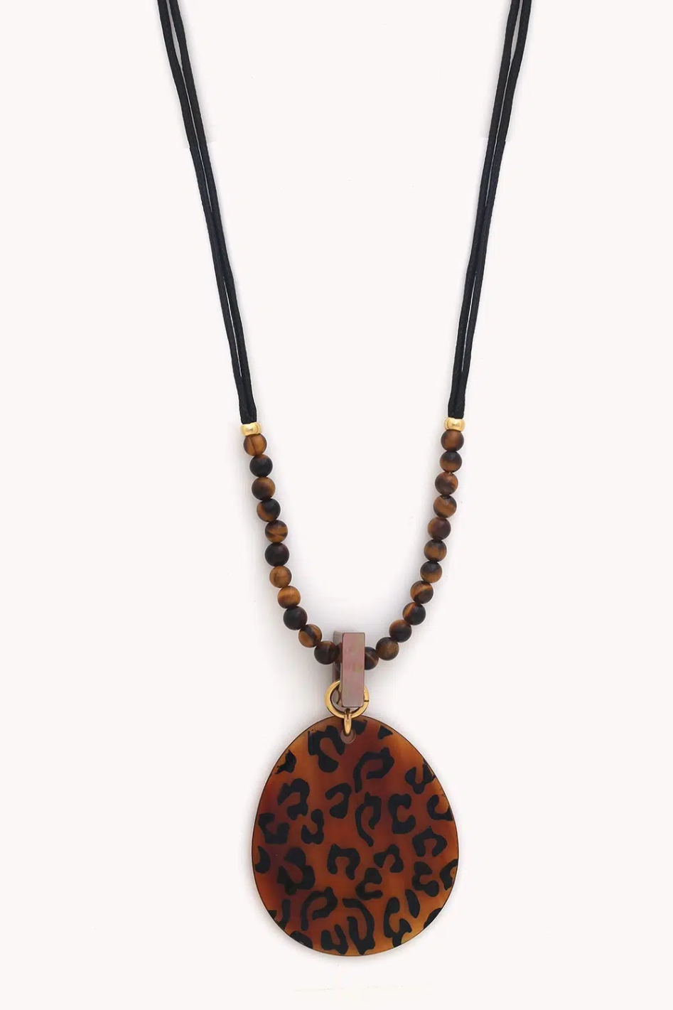 Nature Bijoux Jaguar Long Necklace with Pendant