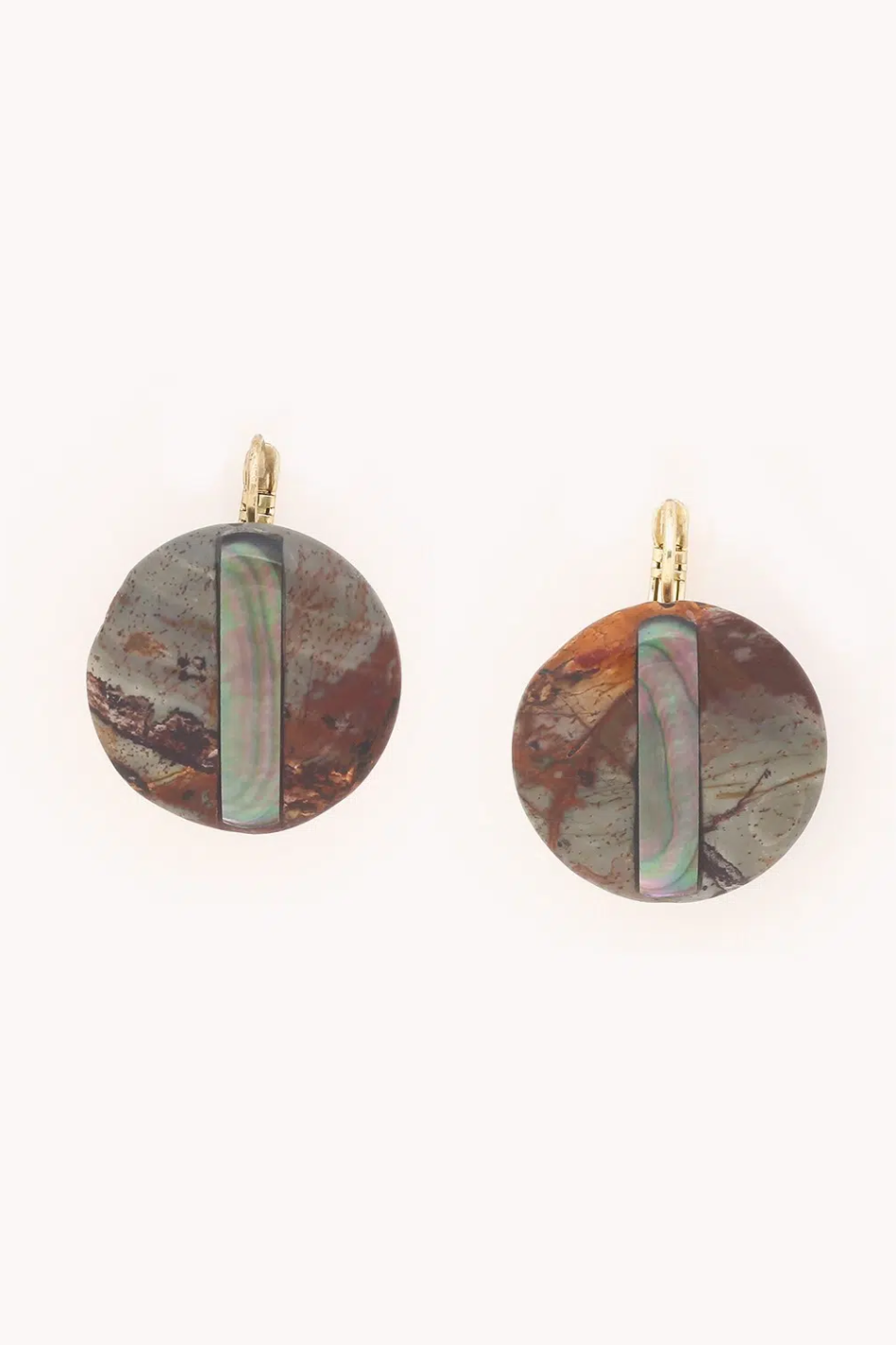 Nature Bijoux Lile Rousse Round French Hook