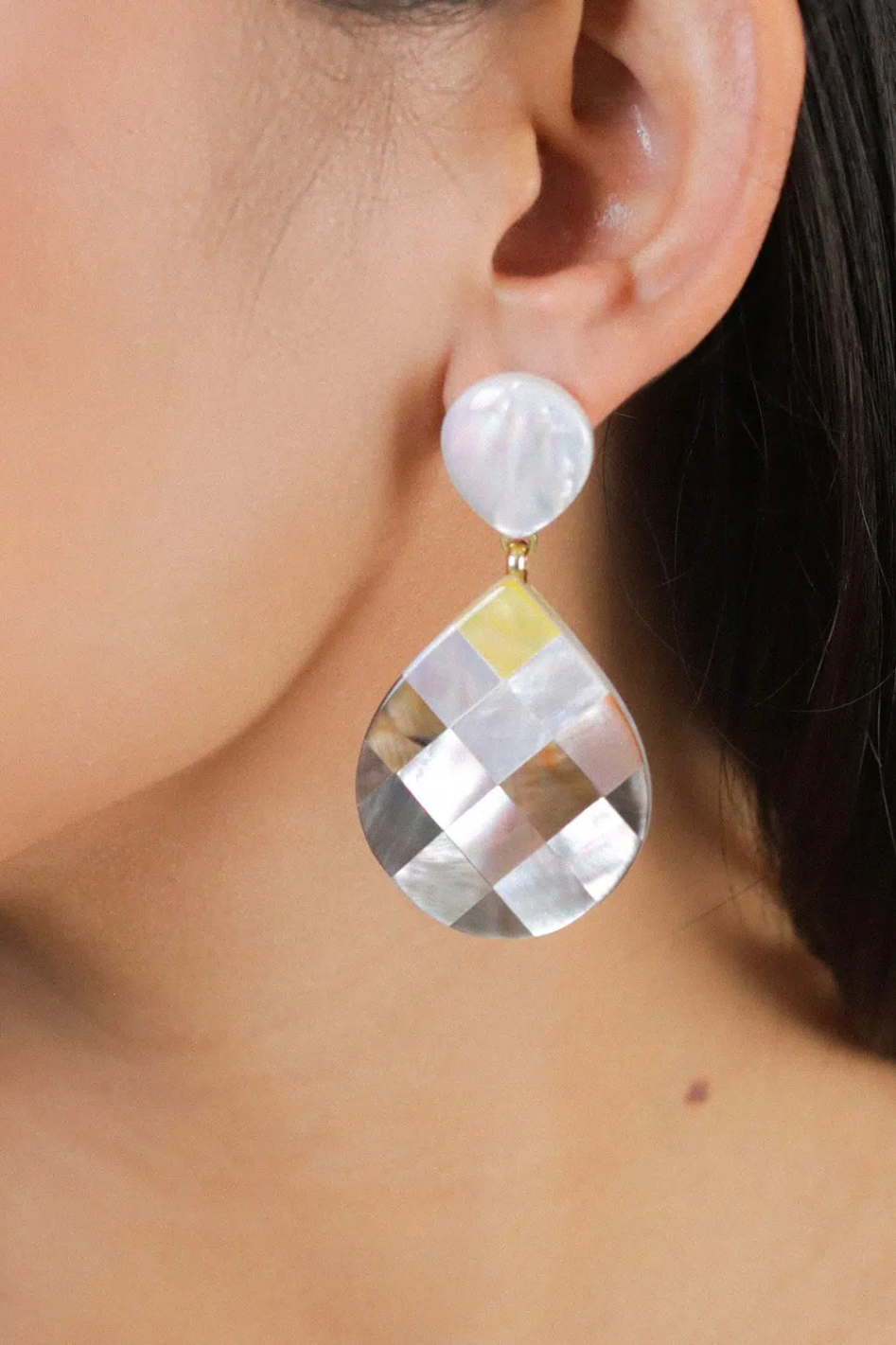 Nature Bijoux San Lazzaro Double Drop Post Earrings