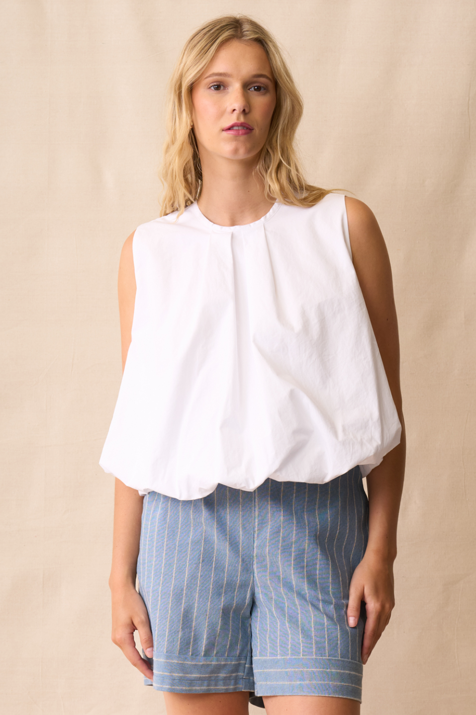 Neris Methode Top in White