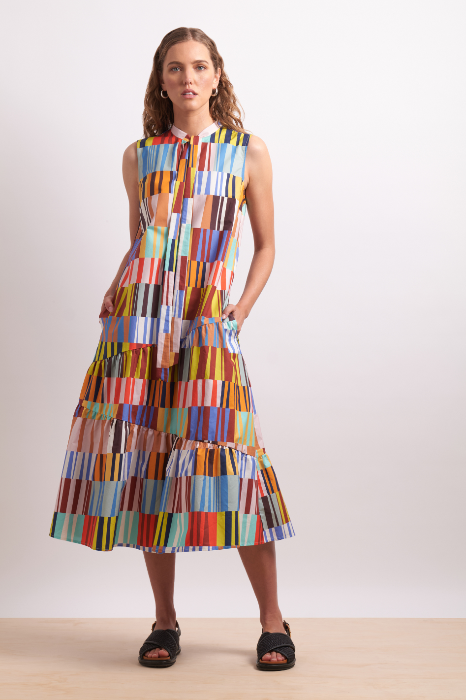 Neris Paper Trail Dress in Carnival