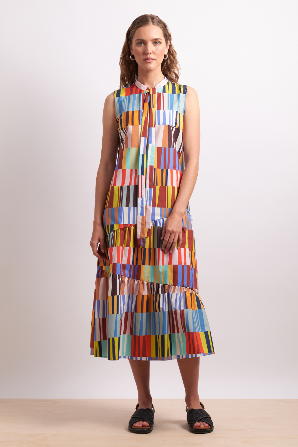 Neris Paper Trail Dress in Carnival 
