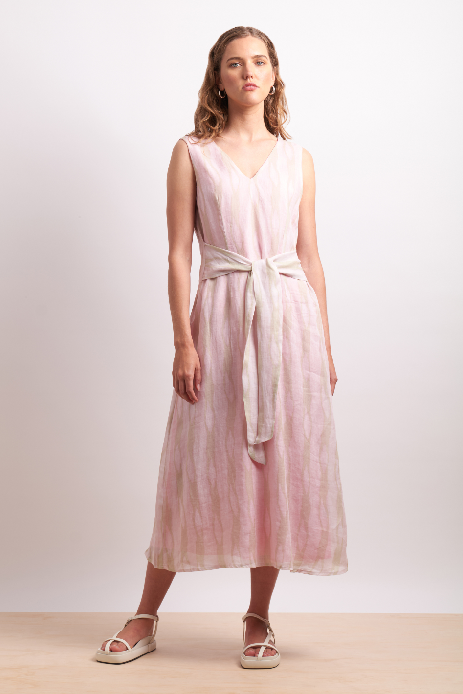 Neris Soft Focus Dress in Sherbet 