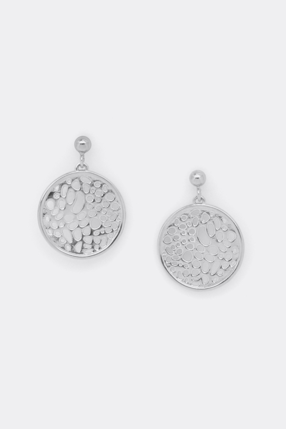 Ori Tao Coralia Small Silvered Post Earrings