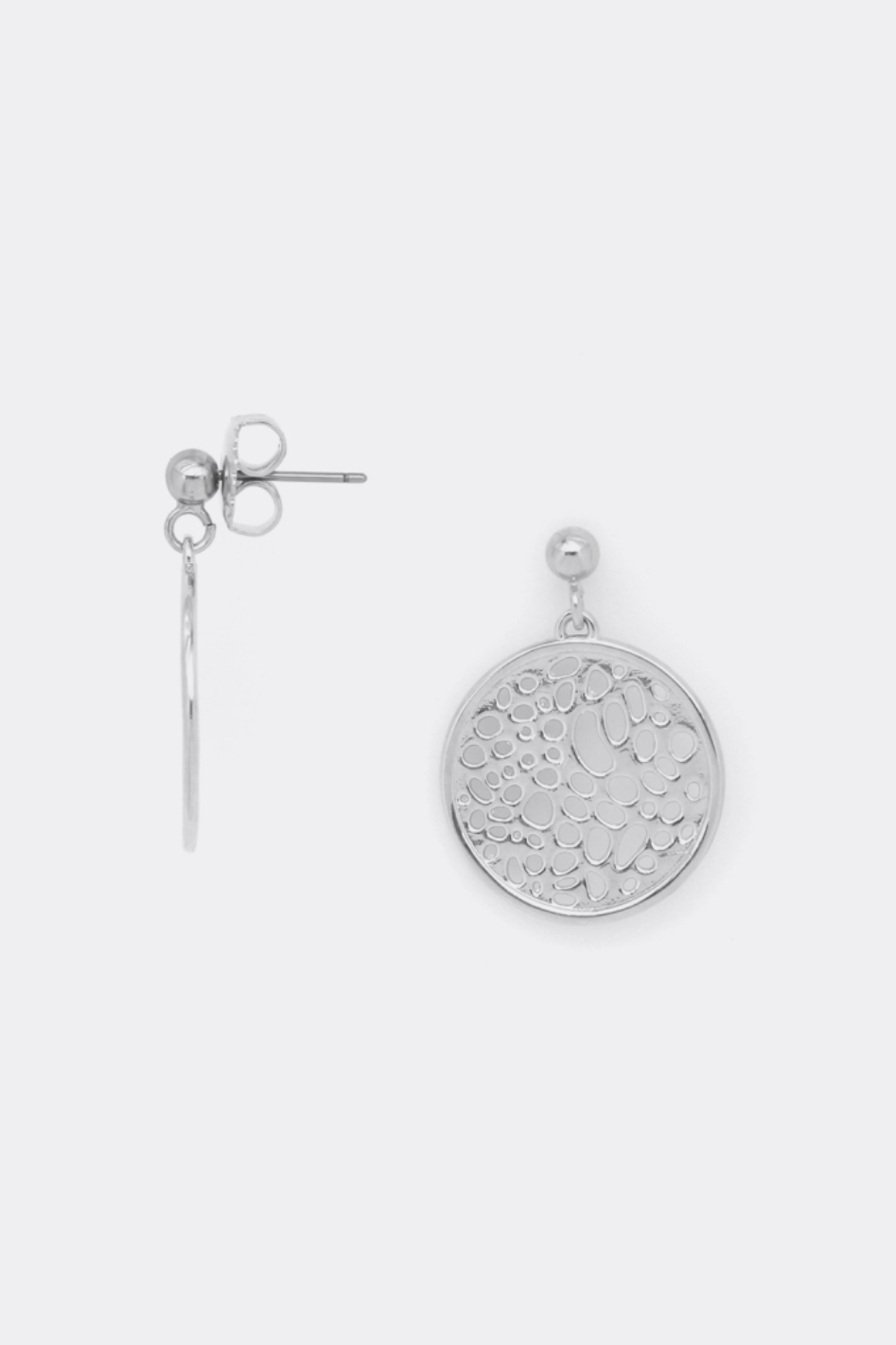 Ori Tao Coralia Small Silvered Post Earrings