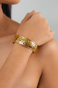 Ori Tao Rigid Bracelet | Gold | Disco Collection