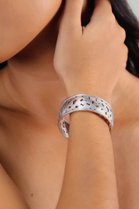 Ori Tao Rigid Bracelet | Silver | Disco Collection