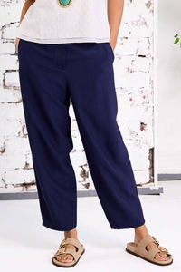 Peruzzi Barrel Pant | Navy | S26406
