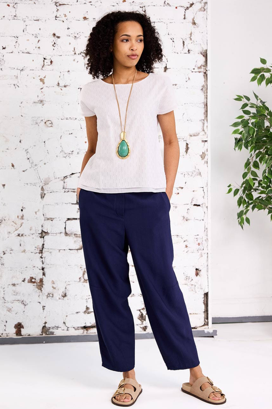 Peruzzi Barrel Pant 