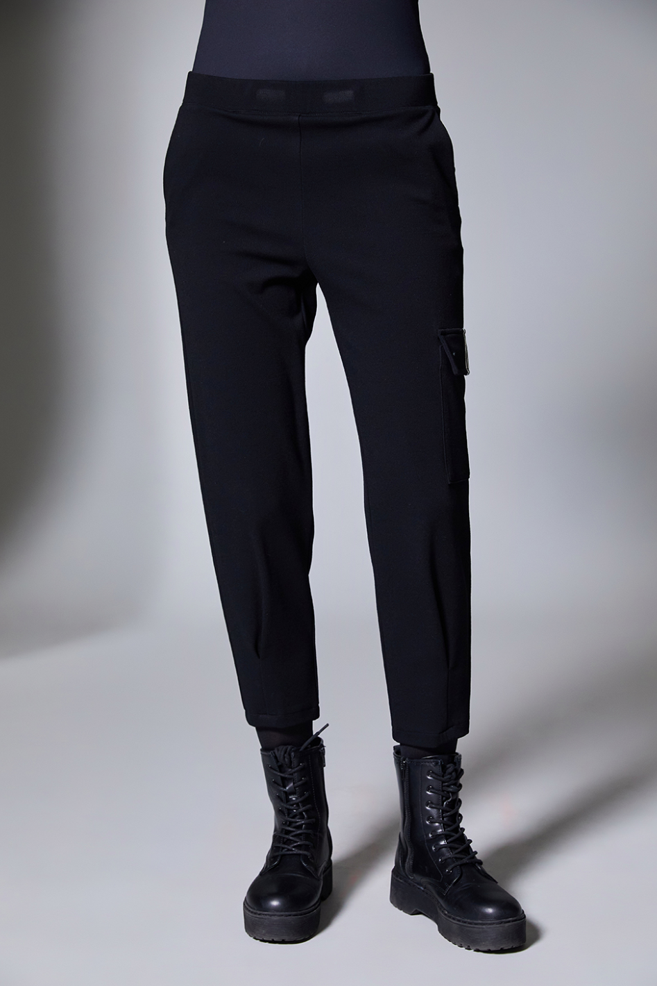 Peruzzi Cargo Trouser in Black