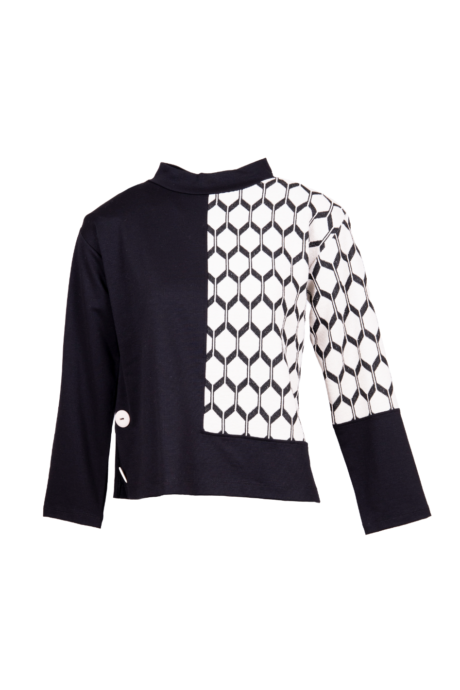 Peruzzi Hexagonal Jacquard Knit 