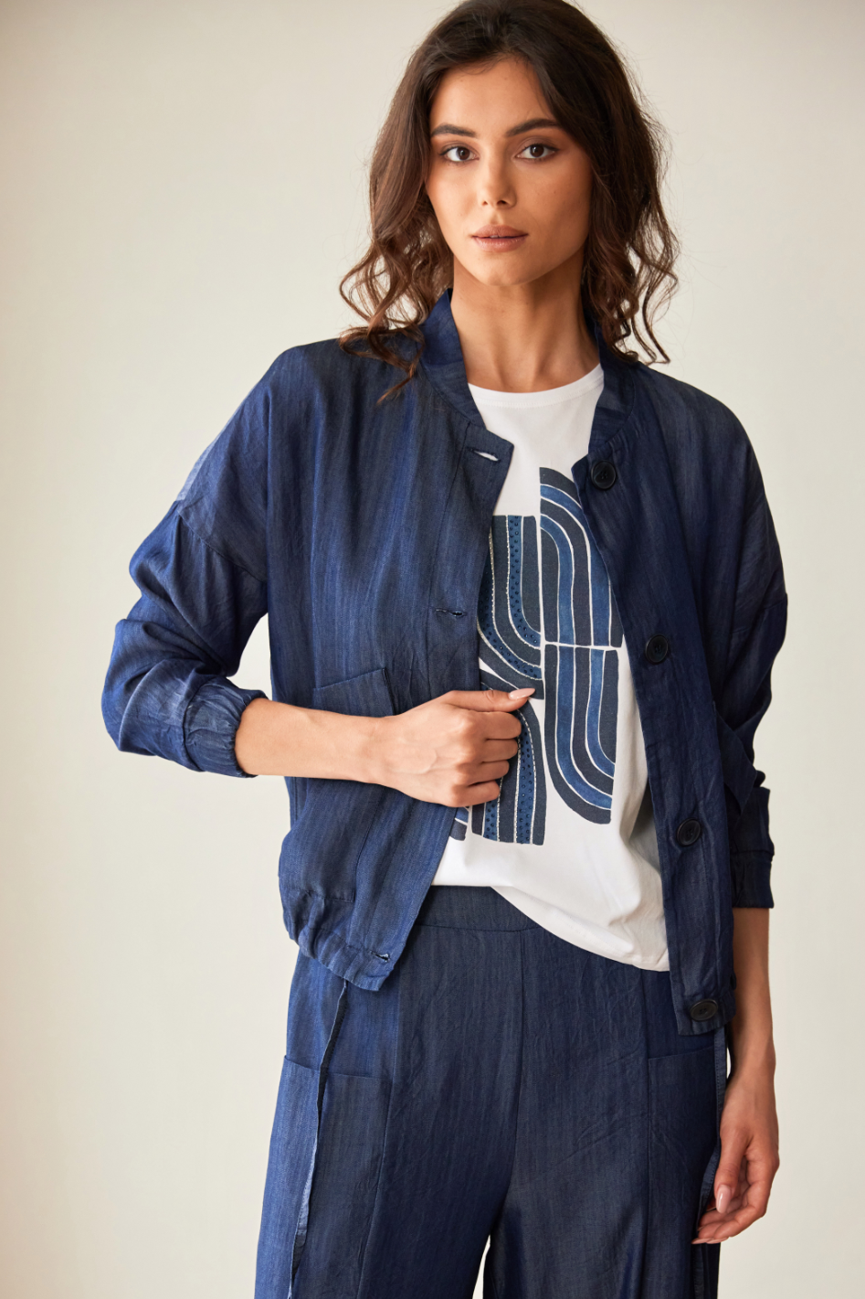 Peruzzi Luxe Jean Jacket 