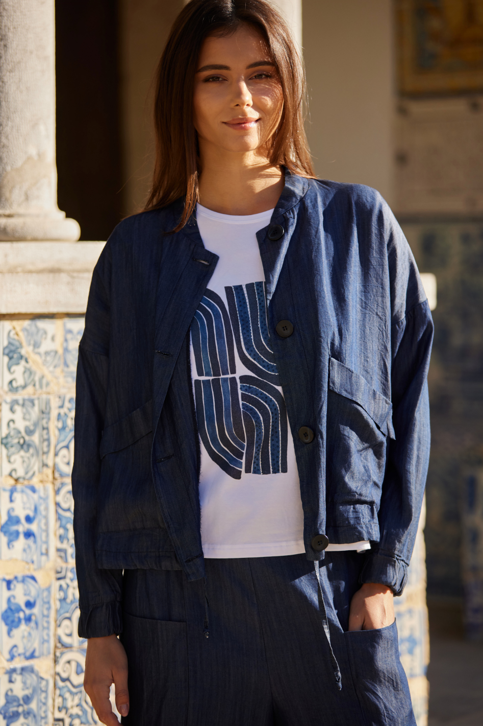 Peruzzi Luxe Jean Jacket 