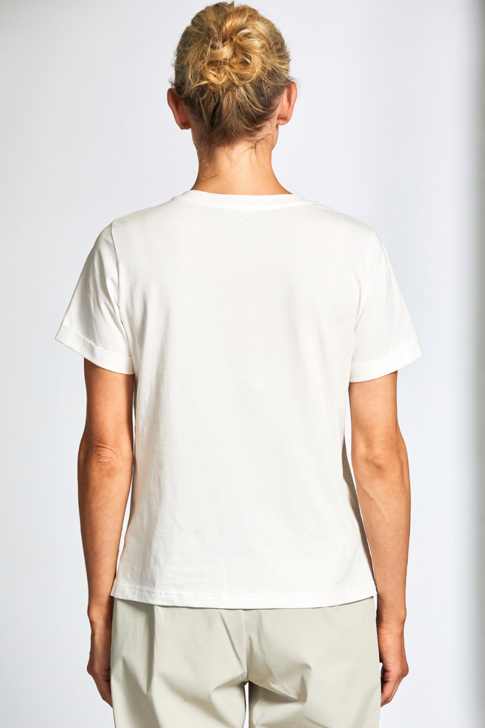 Peruzzi Metallic Print T-Shirt in White