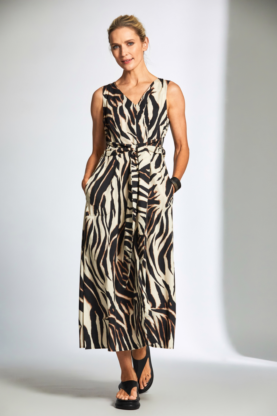 Peruzzi Print Dress in Animal Print