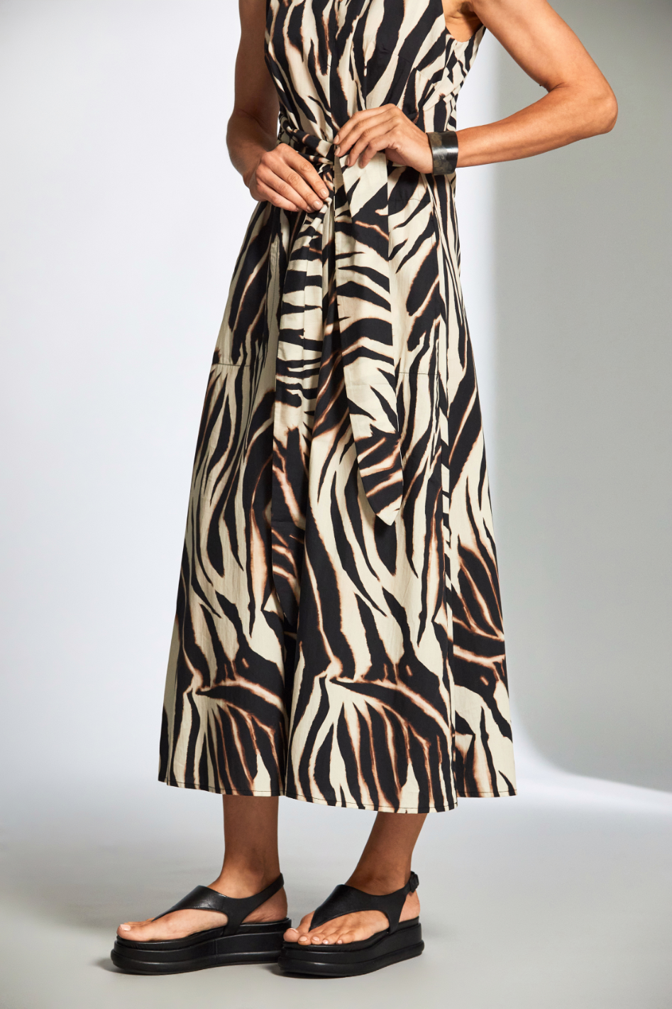 Peruzzi Print Dress in Animal Print